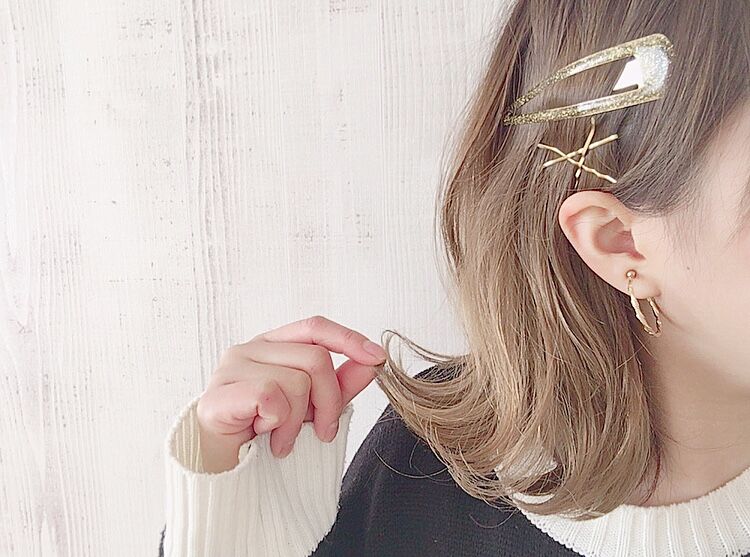 新しいヘアアクセサリー🎀