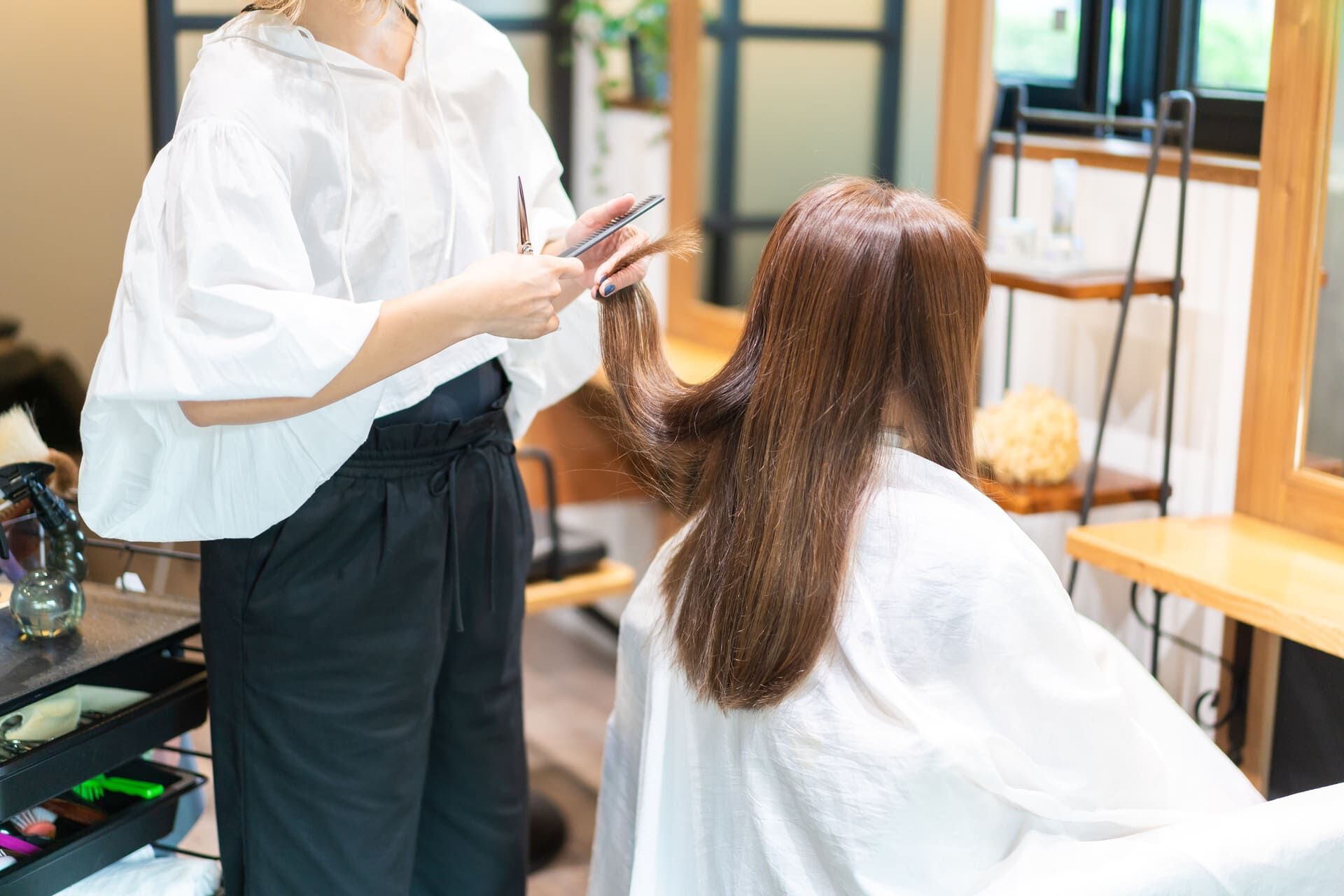 手を通す度に違いを感じられる施術