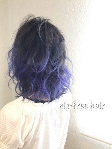 派手髪スタイル 鈴鹿 美容院 ヘアサロン Nix Free ニクスフリー